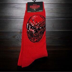 Stranger Things Vecna Socks NWT Netflix Size 6-12 Christmas Gift